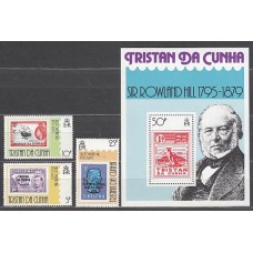 Tristan da Cunha - Correo Yvert 260/2+H 9 ** Mnh  Filatelia