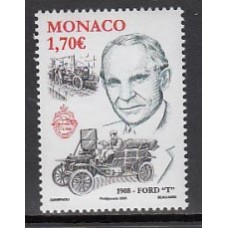 Monaco - Correo 2008 Yvert 2621 ** Mnh Coche