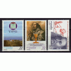 España II Centenario Correo 1997 Edifil 3505/7 ** Mnh