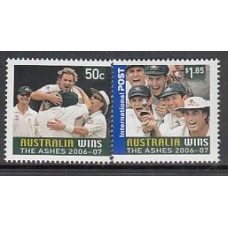 Australia - Correo 2007 Yvert 2634/5 ** Mnh Deportes. Criquet