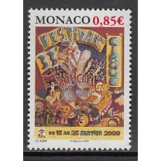 Monaco - Correo 2008 Yvert 2651 ** Mnh Circo