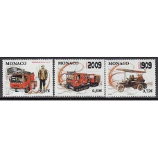 Monaco - Correo 2009 Yvert 2658/60 ** Mnh Bomberos