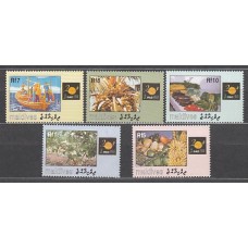 Maldives - Correo Yvert 2673/7 ** Mnh  Flora