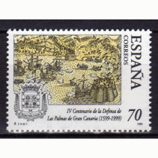 España II Centenario Correo 1999 Edifil 3649 ** Mnh