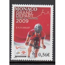 Monaco - Correo 2009 Yvert 2697 ** Mnh Deportes. Ciclismo