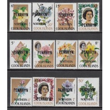 Penrhyn - Correo Yvert 27/38 ** Mnh