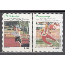 Paraguay - Correo 1997 Yvert 2735/6 ** Mnh Deportes