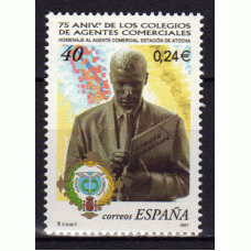 España II Centenario Correo 2001 Edifil 3776 ** Mnh