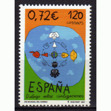 España II Centenario Correo 2001 Edifil 3820 ** Mnh