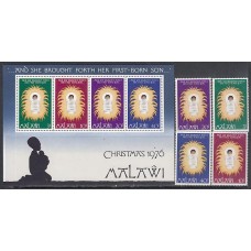 Malawi - Correo Yvert 279/82+Hb 46 ** Mnh  Navidad