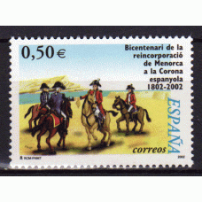 España II Centenario Correo 2002 Edifil 3897 ** Mnh