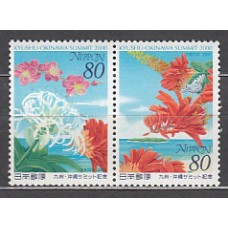 Japon - Correo 2000 Yvert 2841/2 ** Mnh  Flores