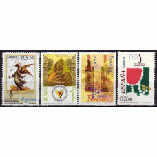 España II Centenario Correo 2003 Edifil 4015/8 ** Mnh