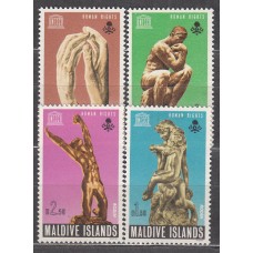 Maldives - Correo Yvert 286/89 * Mh 