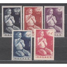 Monaco - Correo 1946 Yvert 287/92 ** Mnh