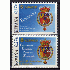 España II Centenario Correo 2004 Edifil 4083/4 ** Mnh