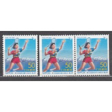 Japon - Correo 2000 Yvert 2899+2899a ** Mnh  Deportes