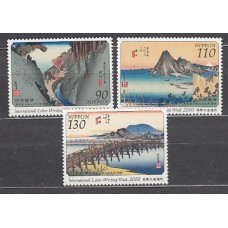 Japon - Correo 2000 Yvert 2914/6 ** Mnh  Pinturas