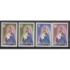 Rodesia del Sur - Correo Yvert 294/7 ** Mnh  Navidad