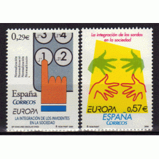 España II Centenario Correo 2006 Edifil 4261/2 ** Mnh