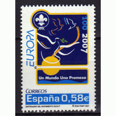 España II Centenario Correo 2007 Edifil 4322 ** Mnh