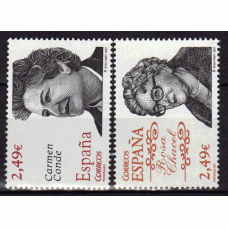 España II Centenario Correo 2007 Edifil 4339/40 ** Mnh