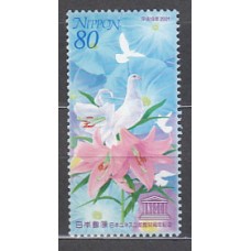 Japon - Correo 2001 Yvert 3070 ** Mnh  Flores