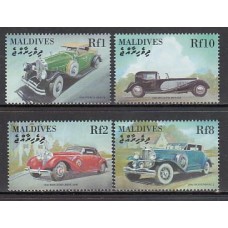 Maldives - Correo Yvert 3082BV/BX ** Mnh  Automóviles