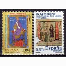 España II Centenario Correo 2009 Edifil 4487/8 ** Mnh