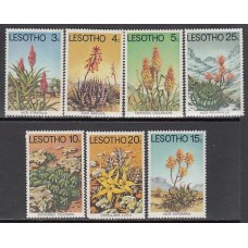 Lesotho - Correo Yvert 323/9 ** Mnh  Flores