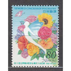 Japon - Correo 2002 Yvert 3276 ** Mnh  Flores