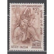 India - Correo Yvert 328 ** Mnh  Pintura