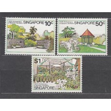 Singapur - Correo Yvert 331/3 ** Mnh  Flora