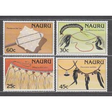 Nauru - Correo Yvert 332/5 ** Mnh Artesania