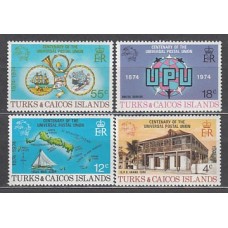 Turk y Caicos - Correo Yvert 333/6 ** Mnh UPU