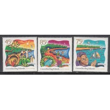 Cocos - Correo Yvert 335/7 ** Mnh