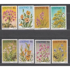 Lesotho - Correo Yvert 348/55 ** Mnh  Flores