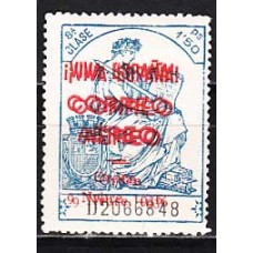 Locales Patrióticos Burgos 1936 Edifil 21hh ** Mnh  Doble sobrecarga