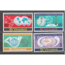 San Vicente - Correo Yvert 357/60 ** Mnh UPU