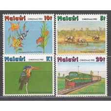 Malawi - Correo Yvert 358/61 ** Mnh  Navidad