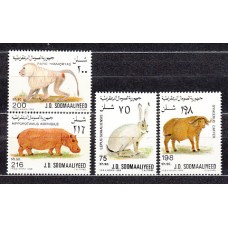 Somalia - Correo Yvert 358/61 ** Mnh  Fauna