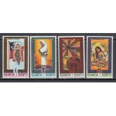 Samoa - Correo Yvert 363/6 ** Mnh Navidad