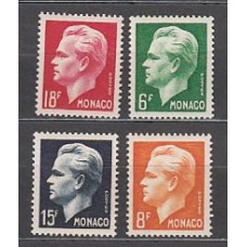 Monaco - Correo 1951 Yvert 365/8 * Mh