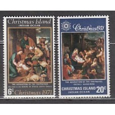 Christmas - Correo Yvert 37/8 ** Mnh Navidad. Pinturas