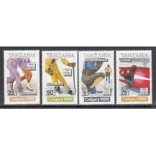 Tanzania - Correo Yvert 371/4 ** Mnh  Olimpiadas de Calgary