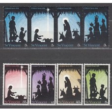 San Vicente - Correo Yvert 372/9 ** Mnh Navidad