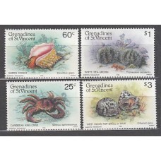 San Vicente-Grenadines - Correo Yvert 374/7 ** Mnh  Fauna