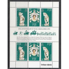 Fidji - Correo Yvert 374/6 Hojita ** Mnh