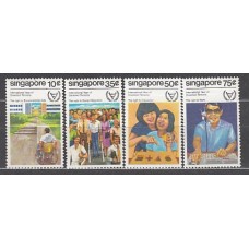 Singapur - Correo Yvert 376/9 ** Mnh  Personas incapacitadas