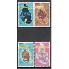 Montserrat - Correo Yvert 378/81 ** Mnh Navidad